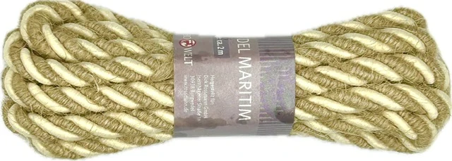 Provázek dekorační KORDEL MARITIM natur 7mm x 2m (14,50Kč/m)
