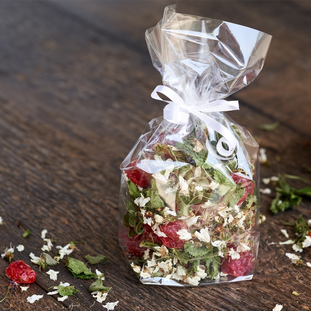 Celofánový sáček s křížovým dnem 200 x 360mm