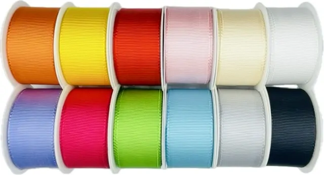 Stuha rypsová ELEGANCE RED červená 40mm x 2m (11,- Kč/m) 