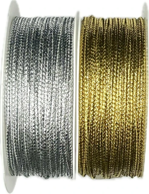 Dekorační zlatý provázek DENVER GOLD 2mm x 10m (3,-Kč/m)