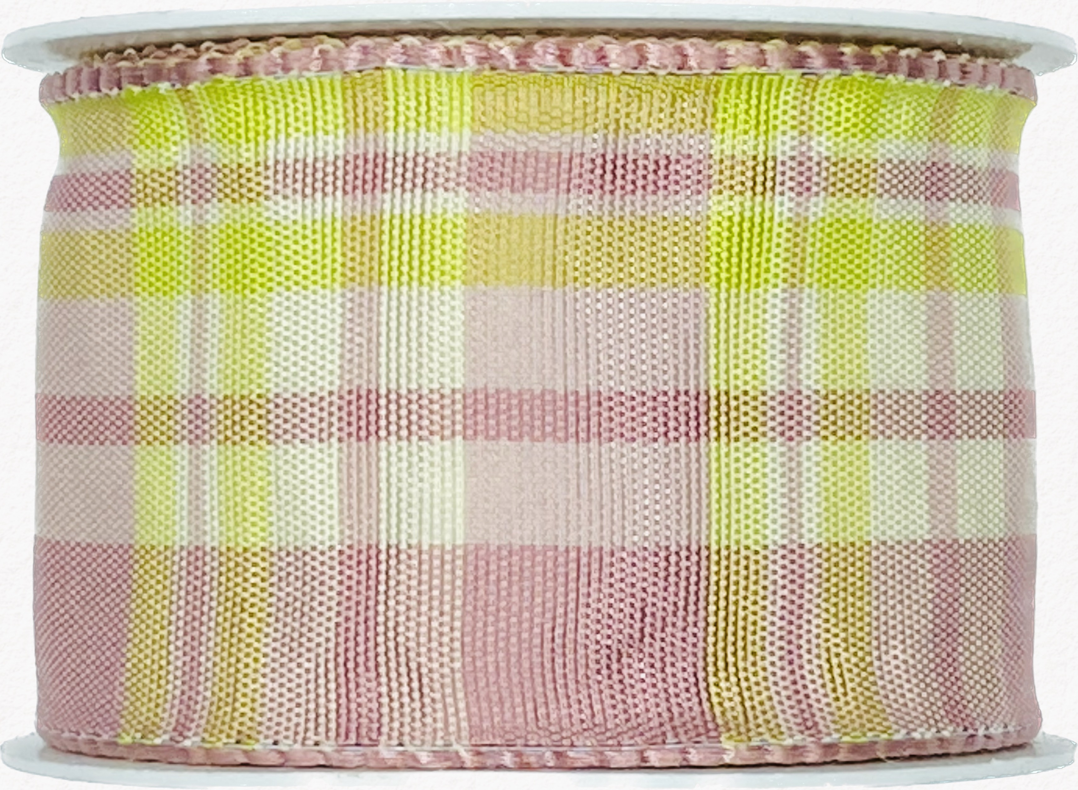 AKCE 2+1 zdarma- Stuha saténová CARACAS ROSE and LIME starorůžová 40mm x 2m (cena za 3ks)