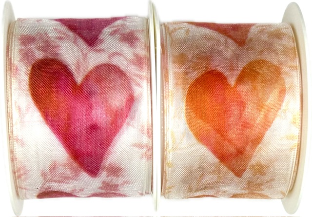 Taftová stuha Pink Charm Rose – růžová 40mm x 2m