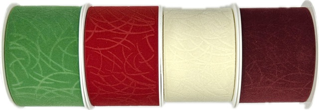 Stuha sametová Velutto SparkLine – Bordeaux Velvet bordová 40mm x 2m (14,-Kč/m)