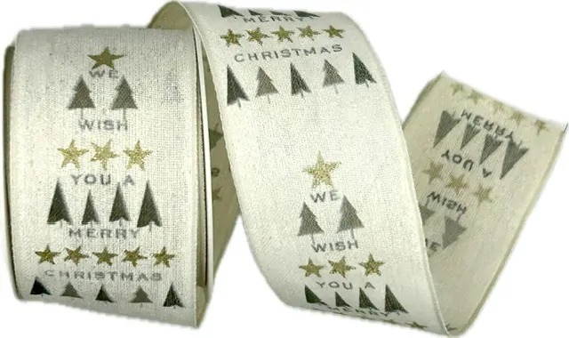 Festive Cotton Mix – Vánoční set bavlněných stuh 36ks, 72m (8,80Kč/m)