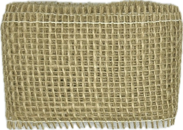 Stuha jutová JUTA SAND HARMONY béžová 70mm x 2m (25,-Kč/m)