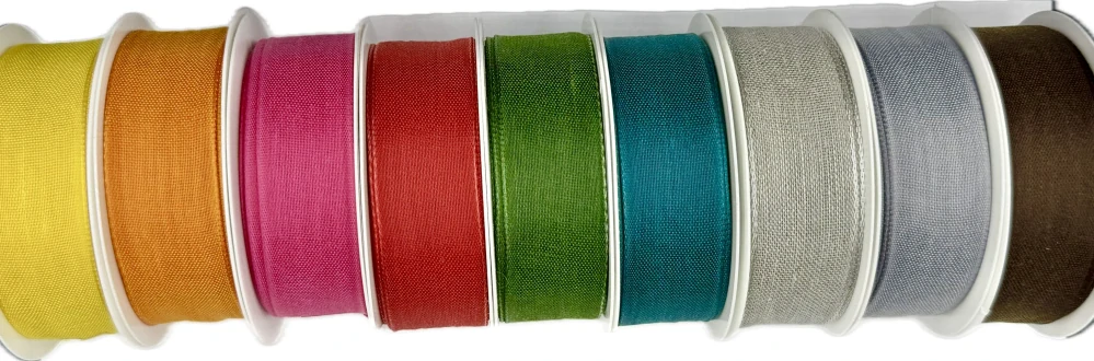 Bavlněná stuha CHANCE – Deep Turquoise tmavě tyrkysová  25mm x 3m (6,-Kč/m)