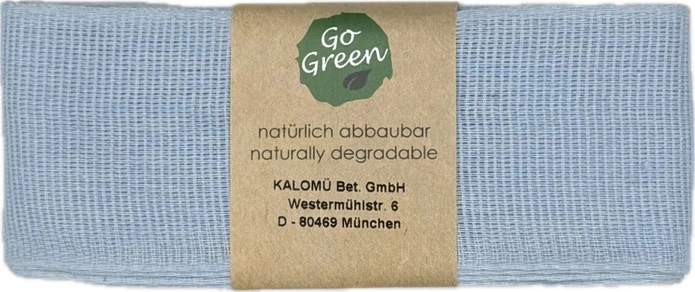 Stuha látková Nature Taft – Sky Blue světle modrá 40mm x 2m (10,- Kč/m)