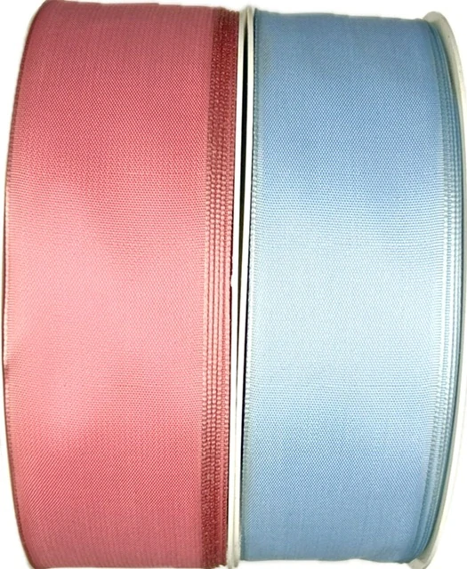 Stuha BOY! taftová světle modrá 40mm x 50m (5,-Kč/m)