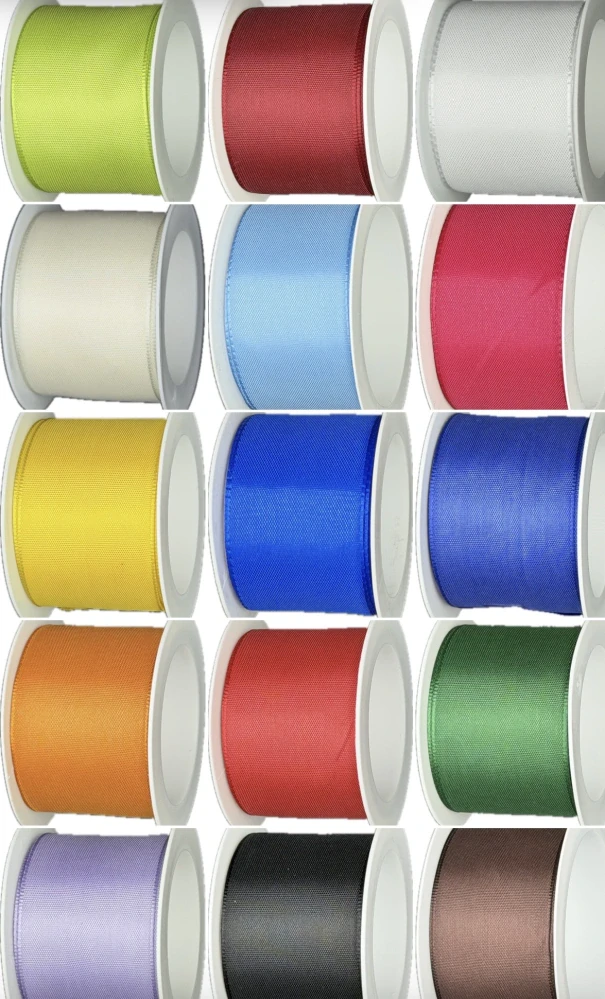 Stuha taftová COLORONE zlato žlutá 40mm x 2m (12,- Kč/m)