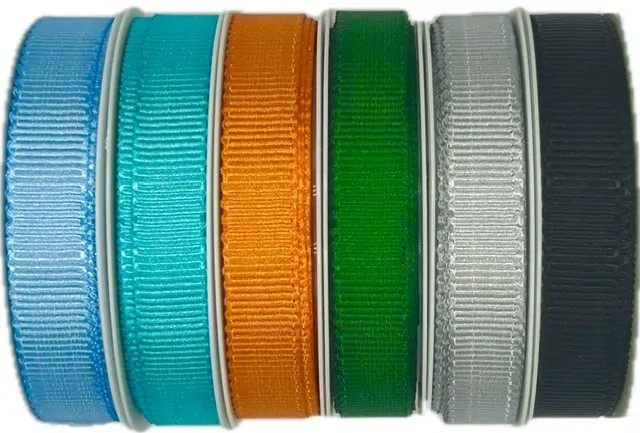 Stuha rypsová ELEGANCE SILVER stříbrná 25mm x 20m A (8,- Kč/m) 