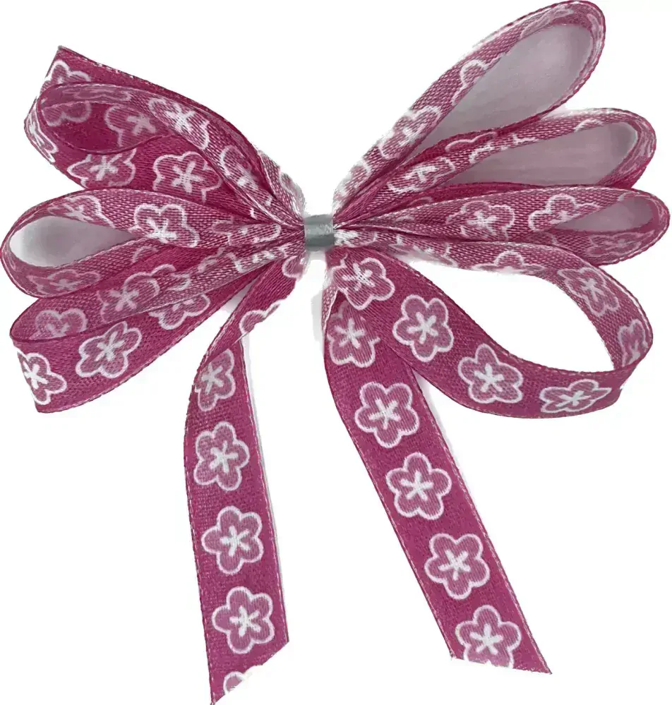 Stuha taftová PINK PARADISE sytě růžová 15mm x 2m (7,50 Kč/m)