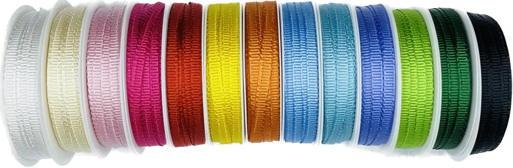 Stuha rypsová ELEGANCE AQUA světle tyrkysová 6mm x 6m (3,50 Kč/m) 