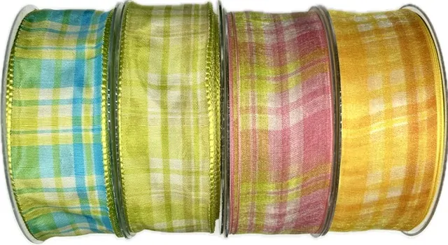 Stuha taftová PRESTIGE tyrkysová 40 mm x 20 m (6,- Kč/m)