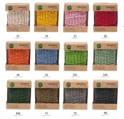 Dekorační provázek Go Green Cotton Cord – Forest Green tmavě zelený 3mm x 3m (6,-Kč/m)
