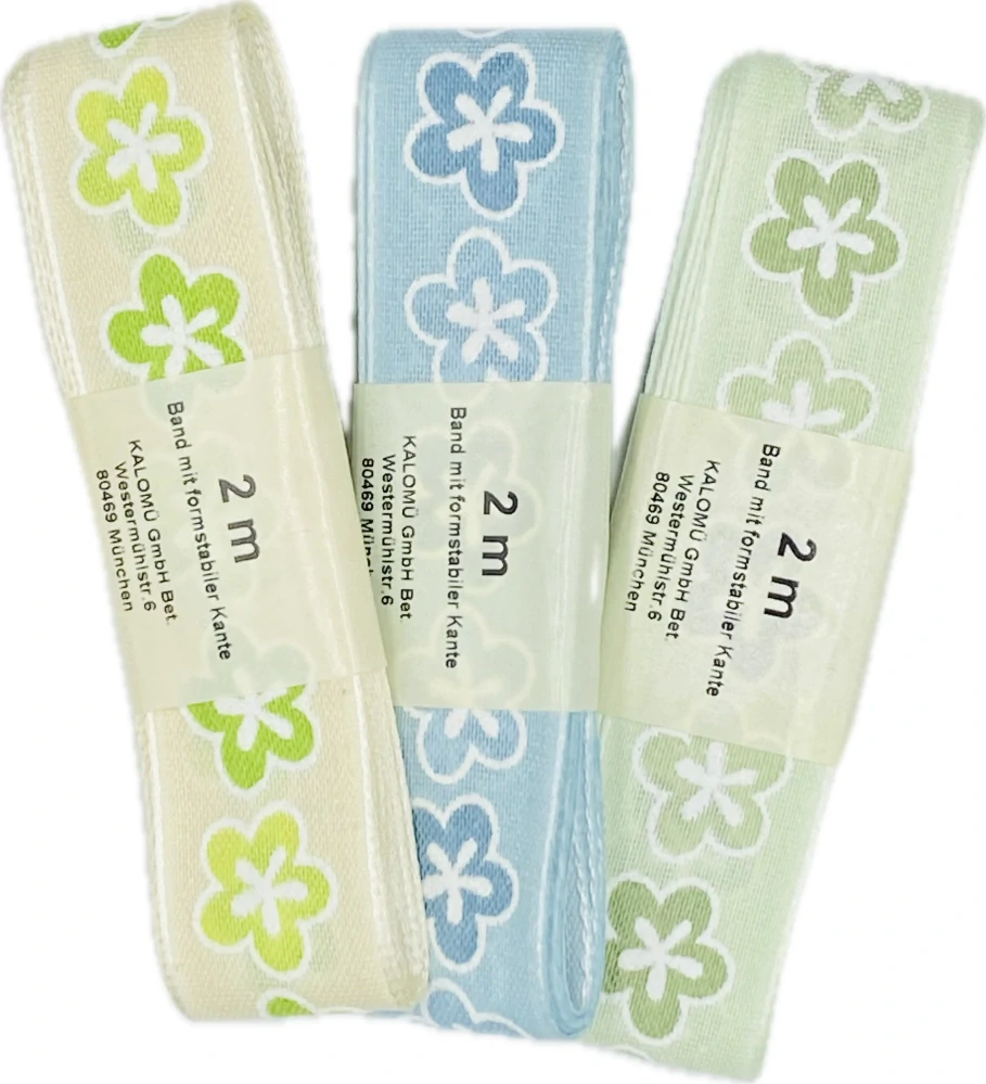 Stuha taftová HELLO SUMMER set 3ks 25mm x 2m (12,-Kč/ks)