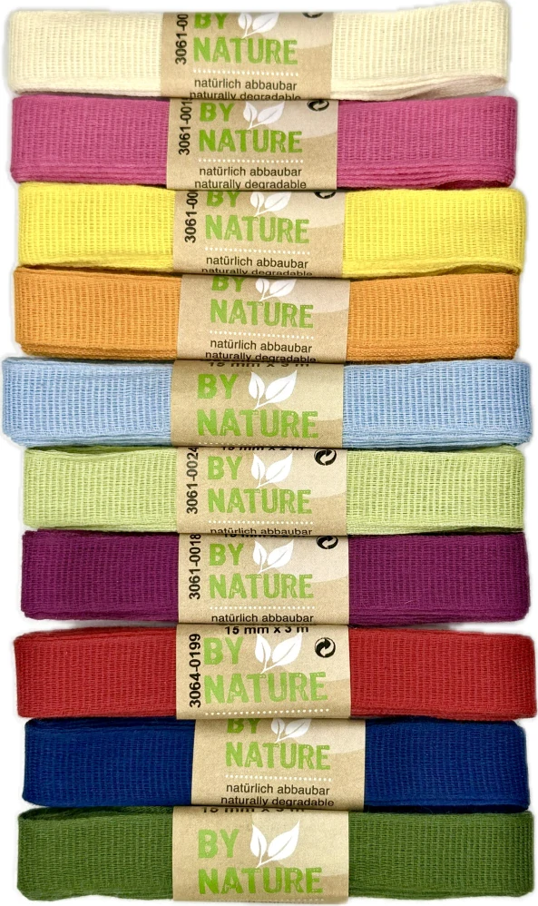 Stuha látková Nature Taft – Spicy Orange oranžová 15mm x 2m (7,- Kč/m)