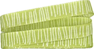 Stuha skládaná SAFARI hráškově zelená 15mm x 2m (7,- Kč/m)