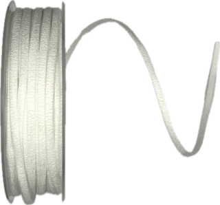 Pásek z umělé kůže GRAND-PRIX WHITE A 5mm x 25m (4,-Kč/m)