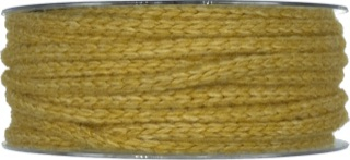 Cotton Twist SAND – dekorační bavlněná šňůrka 6mm x 20m (4,-Kč/m)