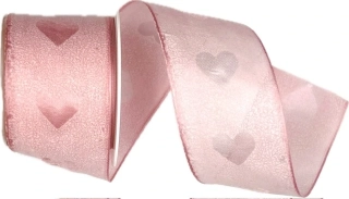 Taftová stuha PINK PASSION – růžová 40mm x 2m