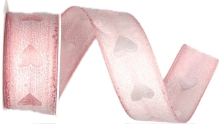 Taftová stuha PINK PASSION – růžová 25mm x 2m