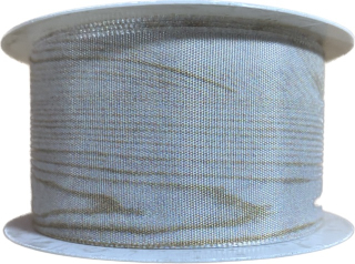 Stuha taftová WOOD imitace dřeva 40mm x 2m