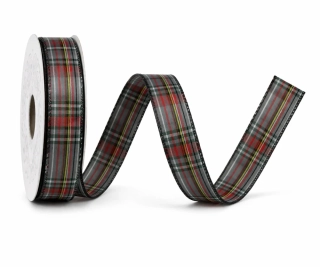 SCOTLAND KARO – Grey Tartan 40mm × 20m 