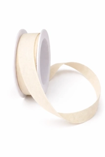 Stuha bavlněná CHANCE CREAM krémová 15mm x 3,5m (4,30 Kč/m)