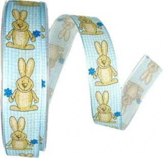 Stuha dárková dětská FUNNY BUNNY 25mm x 20m (7,-Kč/m)