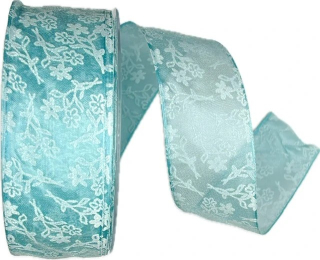 Stuha taftová SARDEGNA tyrkysová 40mm x 20m A (8,-Kč/m)