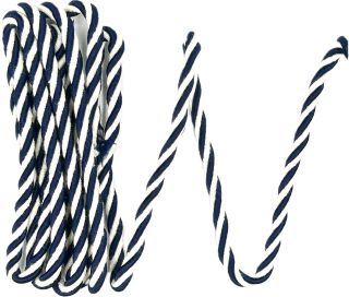 Provázek dekorační KORDEL MARITIM modrý 7mm x 2m (14,50Kč/m)