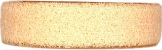 Stuha MESH PEACH floristická síťka krémová 25mm x 25m