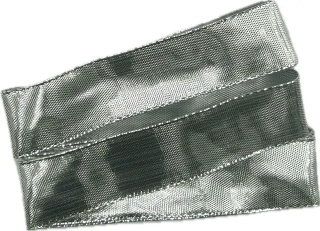 Stuha lurexová stříbrná SILVER LUCK 25mm x 2m (7,50Kč/m)