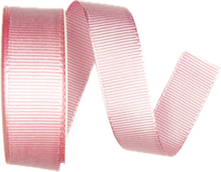 Stuha rypsová ELEGANCE PINK růžová 25mm x 3m (7,- Kč/m) 