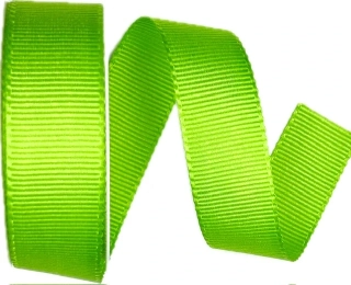 Stuha rypsová ELEGANCE APPLE GREEN hráškově zelená 25mm x 3m (7,- Kč/m) 