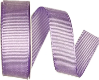 Stuha rypsová ELEGANCE LAVENDER lila 25mm x 3m (7,- Kč/m) 