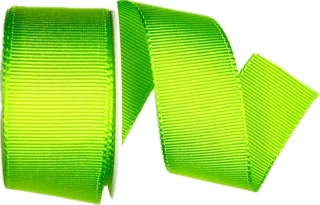 Stuha rypsová ELEGANCE APPLE GREEN hráškově zelená 40mm x 2m (11,- Kč/m) 