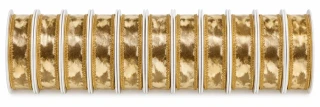 10x Stuha zlatá CELEBRATION GOLD lesklá 10x (15mm x 3m)