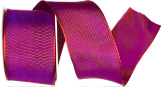 Stuha saténová Satin Shine – Fuchsia 40mm x 3m  (8,-Kč/m)  