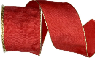 Stuha taftová BASIC EXTRA červená 60mm x 3m (15,-Kč/m)