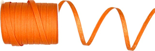 Stuha vázací bavlněná BOBINE COTON ORANGE oranžová 5mm x 25m (1,16Kč/m)