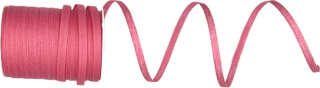 Stuha vázací bavlněná  BOBINE COTON PINK růžová 5mm x 25m (1,16Kč/m)