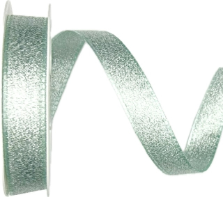 Stuha taftová HIGH SOCIETY LIGHT BLUE modrá 15mm x 2m (11,-Kč/m)