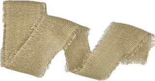 Stuha bavlněná COUNTRY SOUL NATURAL natural 60mm x 2m (15,-Kč/m)