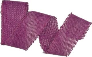 Stuha bavlněná COUNTRY SOUL PLUM fialová 60mm x 2m (15,-Kč/m)