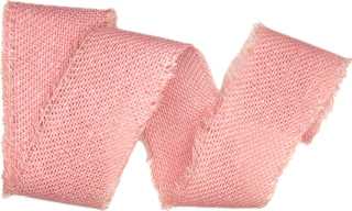 Stuha bavlněná COUNTRY SOUL BLUSH růžová 60mm x 2m 