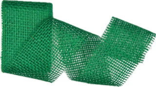 Stuha jutová JUTA LIME SPIRIT zelená 70mm x 2m (25,-Kč/m)