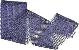 Stuha jutová JUTA DEEP SEA tmavě modrá 70mm x 2m (25,-Kč/m)