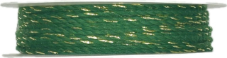 Dekorační provázek COUNTDOWN GREEN GOLD zlatý 1mm x 5m (3,- Kč/m)