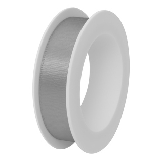 Stuha saténová šedá 15mm x 3m (6,-Kč/m)